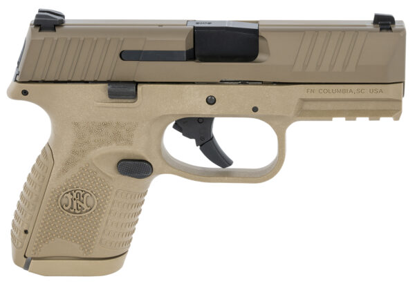 FN 509 Compact 9mm Luger 3.7″ FDE