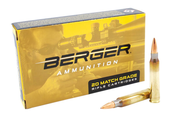 133590-1 Berger Bullets 23020 Target Rifle 223Rem 73gr Boat Tail 20 Per Box/10 Case