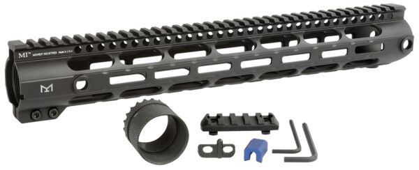 133748 Midwest Industries MICRL30815 15″ M-LOK Handguard 308 Black