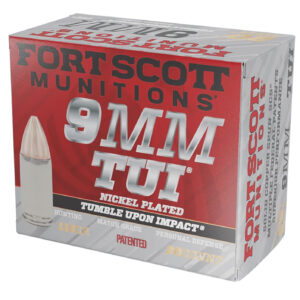 Fort Scott Munitions TUI 9mm 115gr Solid Copper – 20rd Box
