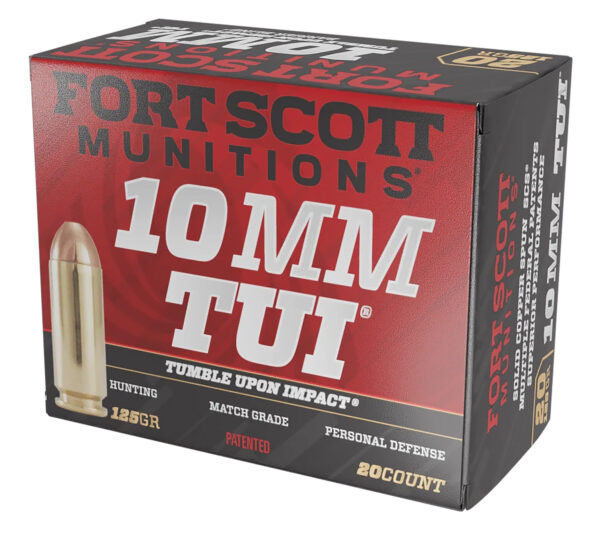 Fort Scott Munitions 10mm 125gr TUI 20-Round Box