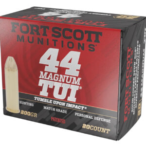 Fort Scott Munitions .44 Rem Mag 200gr TUI 20rd