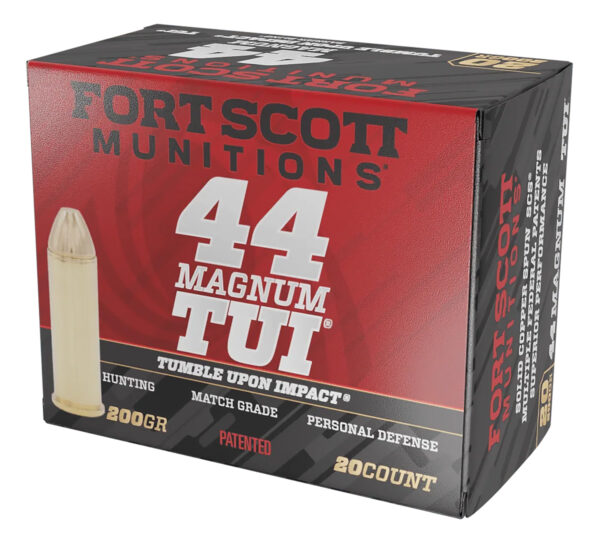 Fort Scott Munitions .44 Rem Mag 200gr TUI 20rd