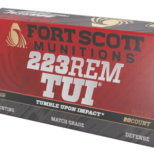 Fort Scott Munitions .223 Rem 55gr TUI 20rd Box