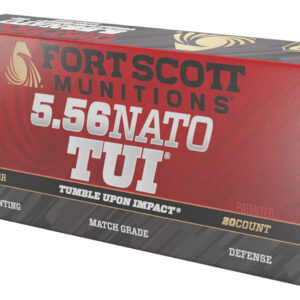 Fort Scott Munitions 5.56x45mm TUI 55gr 20rd
