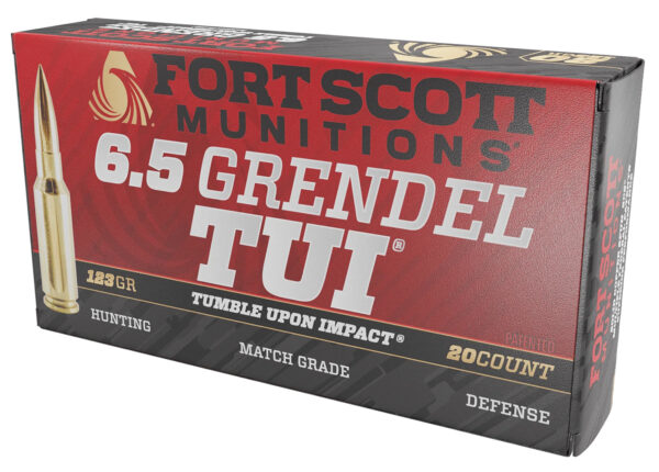 Fort Scott Munitions 6.5 Grendel 123gr TUI 20rd Box