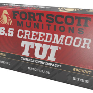 Fort Scott 6.5 Creedmoor 130gr TUI Solid Copper 20rd