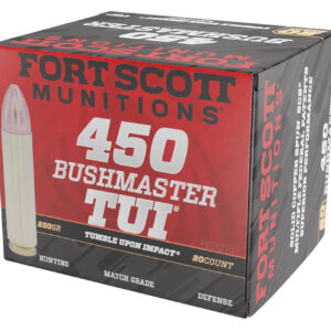 Fort Scott Munitions 450 Bushmaster 250gr TUI 20rd Box