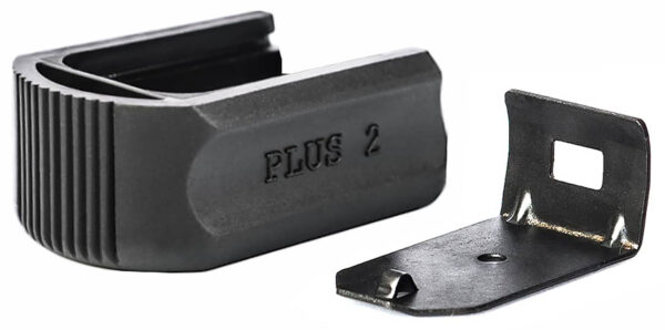 133959 Mec-Gar F42099SET Plus-2 Adapter Set Black Aluminum/polymer, Fits Mec-Gar Optimum Flush Magazines