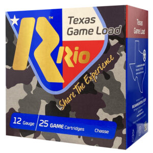 Rio Ammunition TGHV366 Texas Game Load High Velocity 12Gauge 2.75″ 1 1/4oz 6Shot 25 Per Box/10 Case