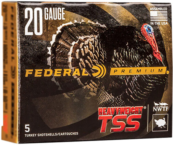 134361 Federal Premium Heavyweight TSS 20 Ga 1-1/8 oz #9 5-Count