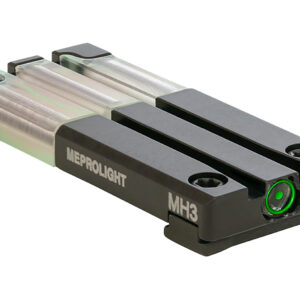 Meprolight FT Bullseye Rear Sight — Glock MOS, Green Tritium