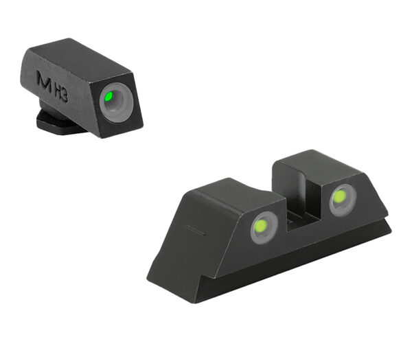 134490 Meprolight Tru-Dot Night Sights for Glock Large Frame 10mm/.45 ACP