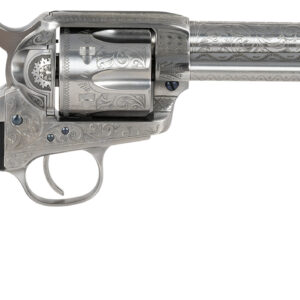Taylors and Company 1873 Cattleman Uberti 5.50″ White Engraved 6rd