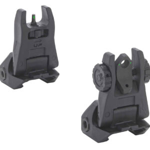 Meprolight FUBS Flip-Up Backup Sights 2DR/1DF, Black