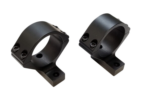 Talley B740719 Scope Mount/Ring Combo 30mm Black Aluminum