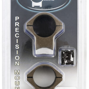 Talley HC930735 Scope Mount/Ring Combo, 1″ Tube, Burnt Bronze