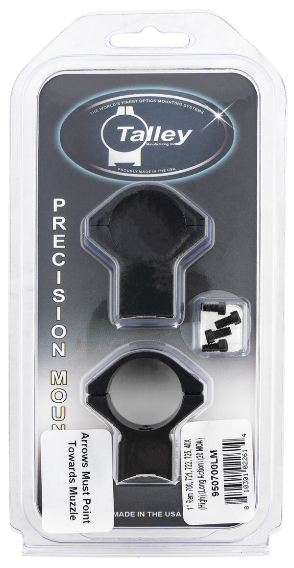 Talley 950700LM Scope Mount/Ring Combo 1-inch Tube 20 MOA