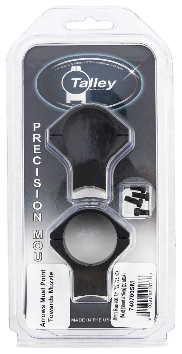 134875 Talley 740700SM 30mm Scope Mount, Remington 700, 20 MOA