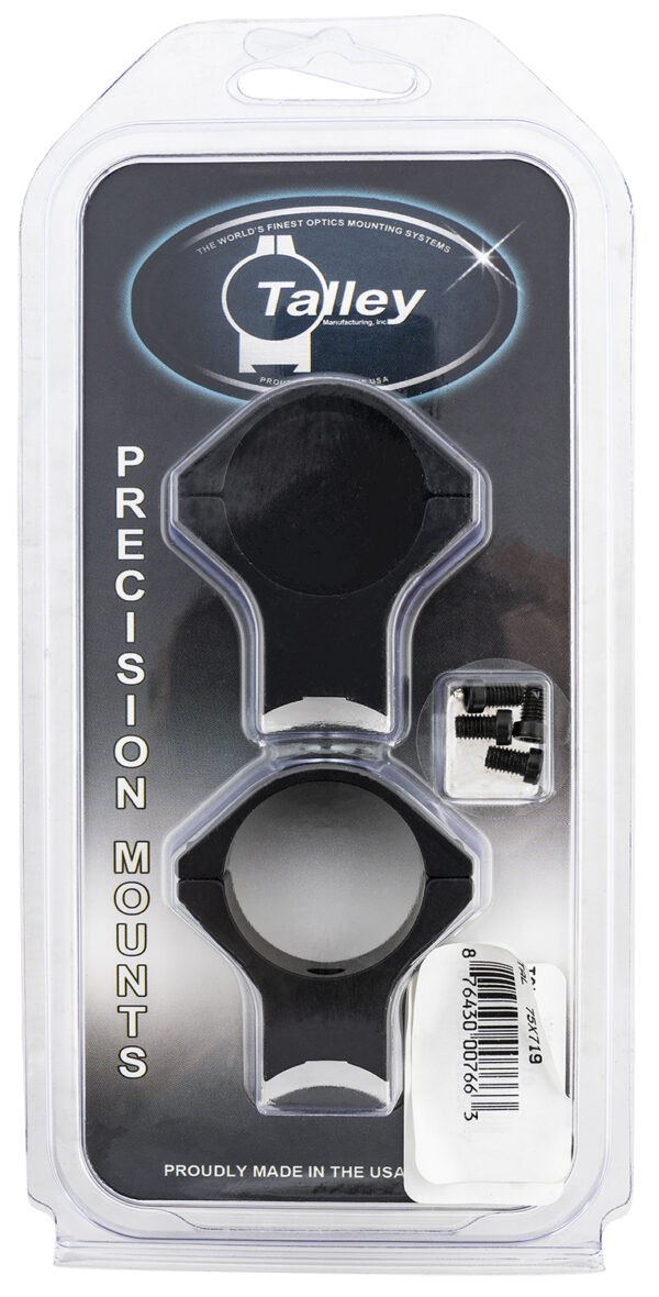 134884 Talley 75X719 30mm Scope Mount & Rings, High, Black
