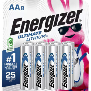 Energizer Ultimate Lithium AA Batteries – 8 Pack