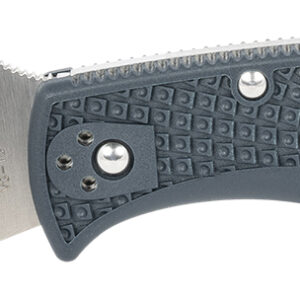 135885 Spyderco C243PGYW Endela Lightweight 3.41″ Folding Clip Point Plain VG-10 SS Blade Blue/Gray FRN Handle Includes Pocket Clip