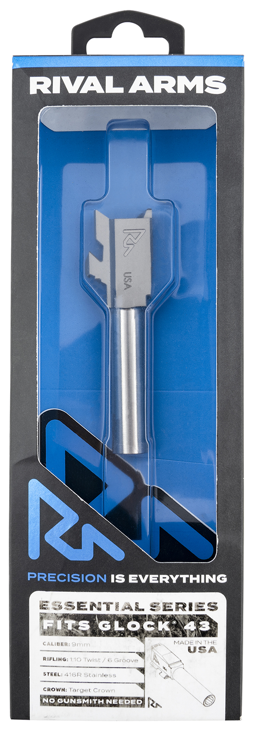 136160 RIVAL ARMS RARA22G301D Essential V2 9mm 3.41-inch Stainless Barrel