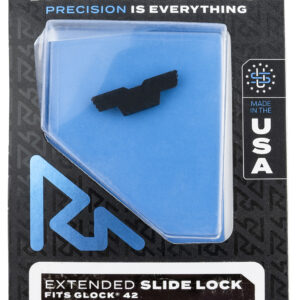Rival Arms Extended Slide Lock for Glock 42 — Stainless Steel