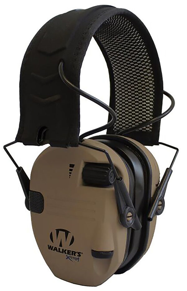 Walker’s Razor X-TRM Electronic Muff — Battle Brown/Black