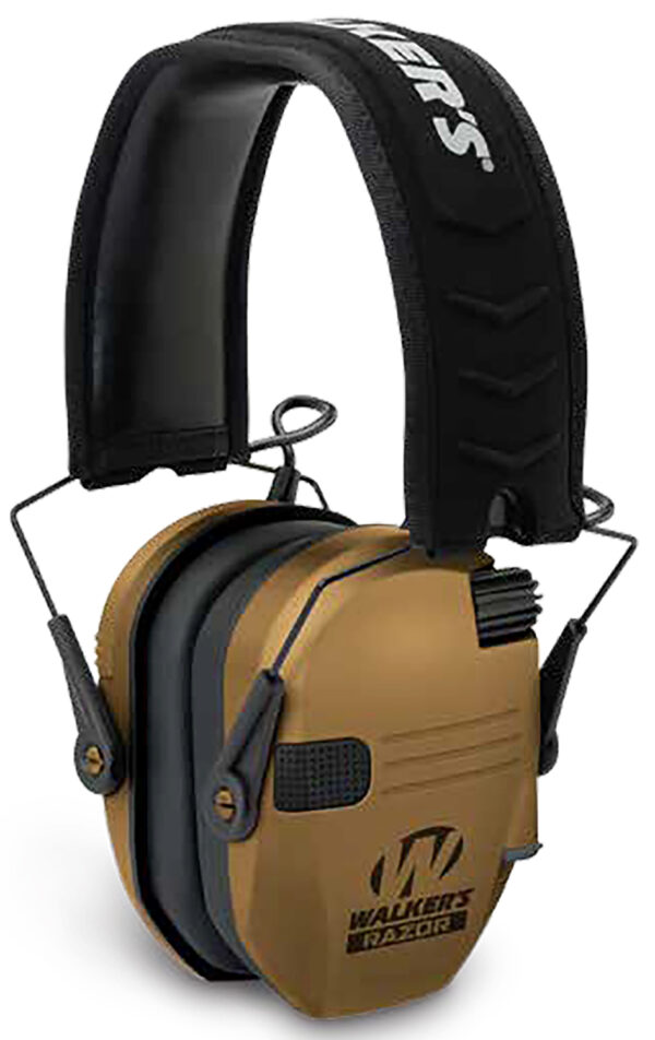 136293 Walkers Razor Slim Electronic Muff — 23 dB NRR