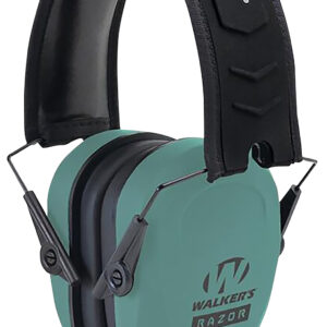 Walkers Razor Slim Passive Muff 27 dB Teal/Black