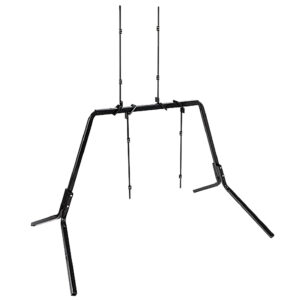 Viking Solutions VKSVPT001 Convertible Paper Target Stand Black Clip Steel Clip Includes Mounting Hardware