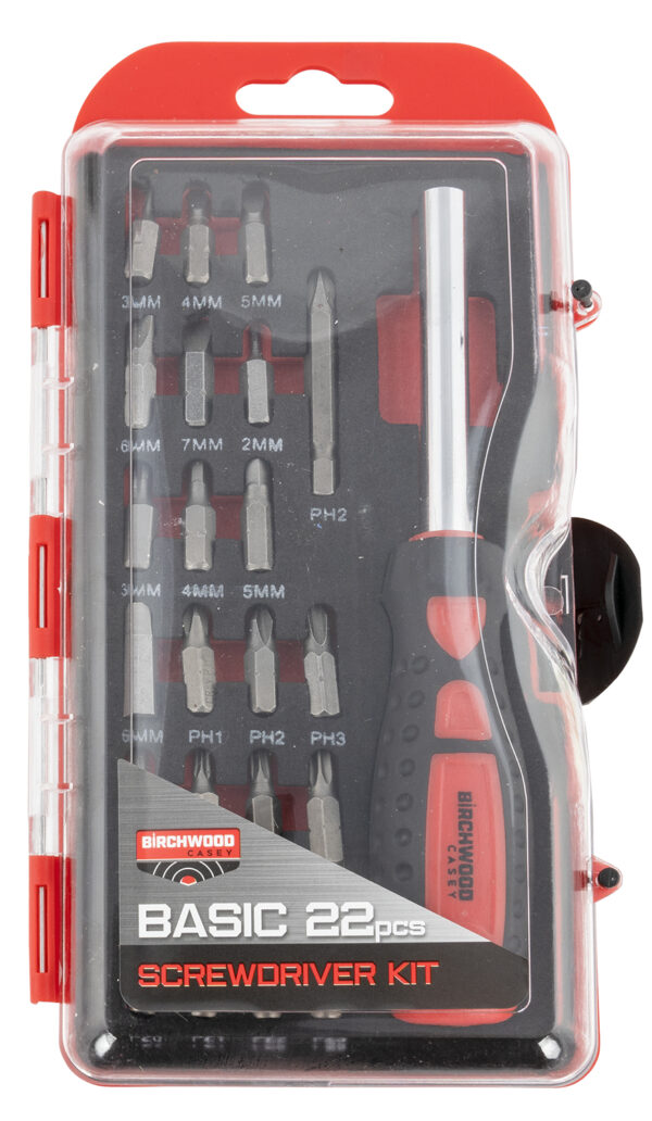 Birchwood Casey Basic Screwdriver Set – 22 PC