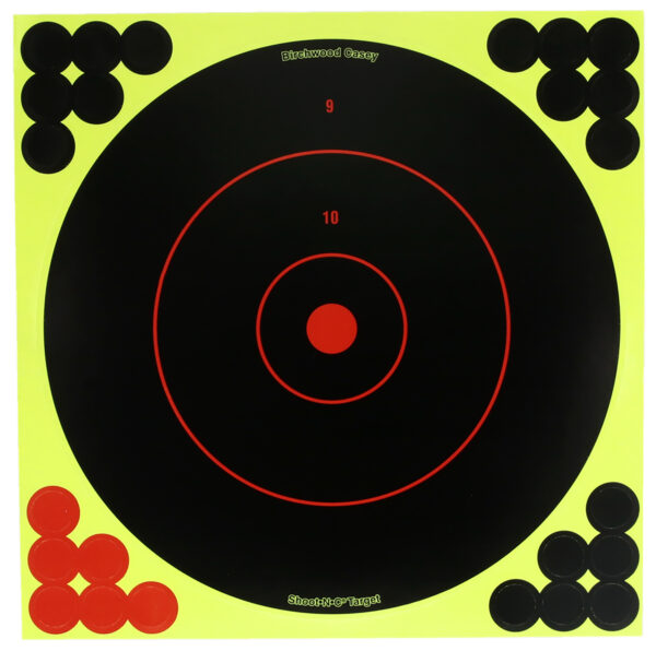 136485 Birchwood Casey 12″ Shoot-N-C Bullseye Target Dispenser, 12pk