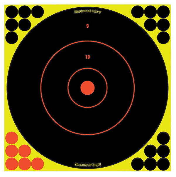 Birchwood Casey Shoot-N-C 12″ Bullseye Targets 50 Pack