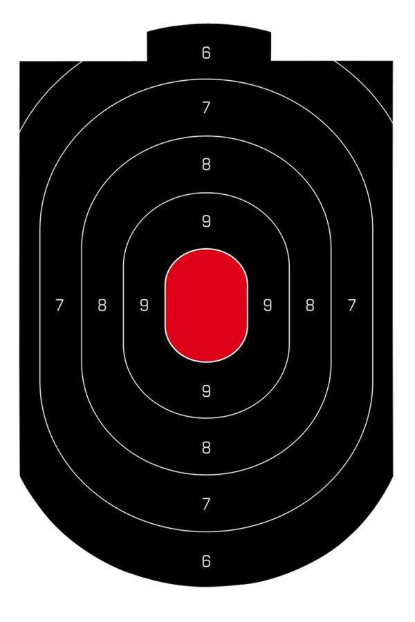 136560 Birchwood Casey Dirty Bird 12×18 Oval Target 50pk