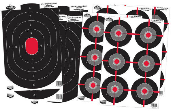 Birchwood Casey Dirty Bird Targets 12×18 8-Pack