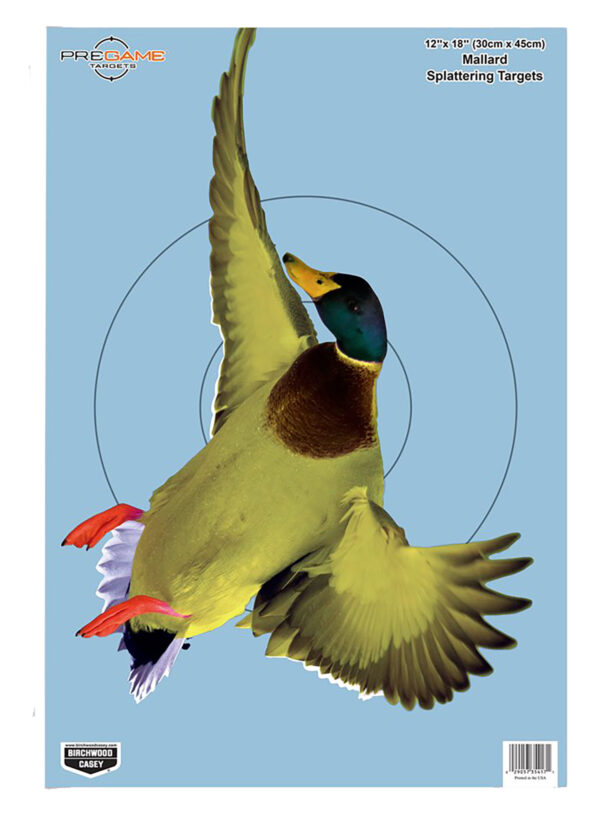 136566 Birchwood Casey Pregame Duck 12×18 Targets, 8-Pack