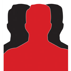 Birchwood Casey EZE-Scorer 23″ x 35″ Silhouette Targets – 100 Pack