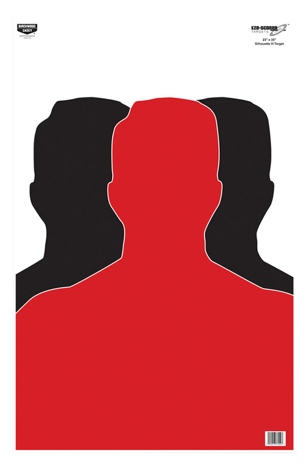 Birchwood Casey EZE-Scorer 23″ x 35″ Silhouette Targets – 100 Pack