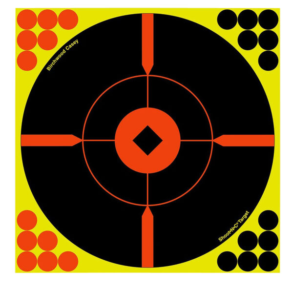 Birchwood Casey Shoot-N-C 12″ Bullseye Targets 100 Pack