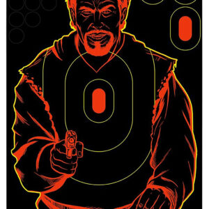 Birchwood Casey Shoot-N-C Bad Guy Silhouette 12×18 100 Pack
