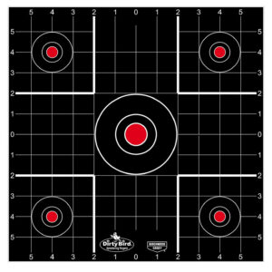 Birchwood Casey Dirty Bird 12″ Sight-In Targets, 100 Pack