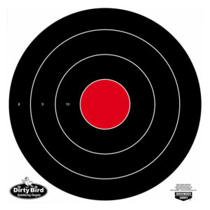 Birchwood Casey Dirty Bird Bullseye Targets 17.25″ 100 ct