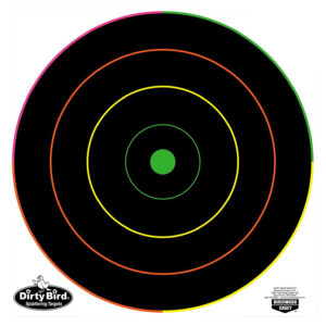 Birchwood Casey Dirty Bird Multicolor Bull’s-Eye Targets, 100-Pack