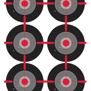 Birchwood Casey Dirty Bird 12 x 18 Bullseye Targets, 100 Pack