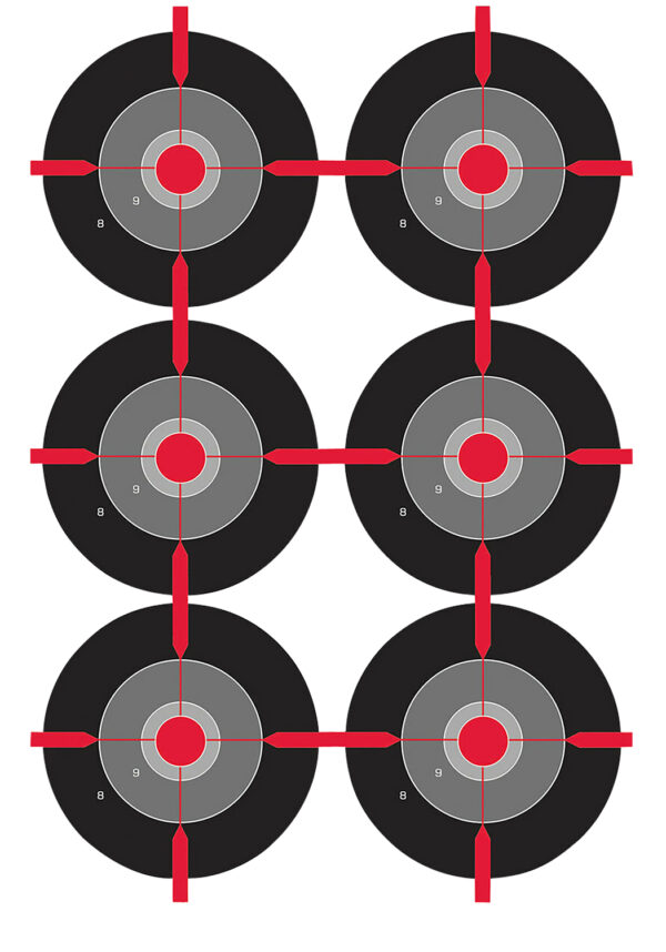 Birchwood Casey Dirty Bird 12 x 18 Bullseye Targets, 100 Pack