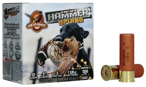HEVI-Shot HEVI-Hammer Upland 12 GA 3″ 1-3/8 oz #3 25/ct
