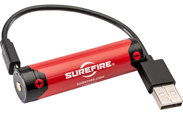 136934 SureFire SF18650B 18650 Micro-USB Rechargeable Battery 3.6V 3500mAh