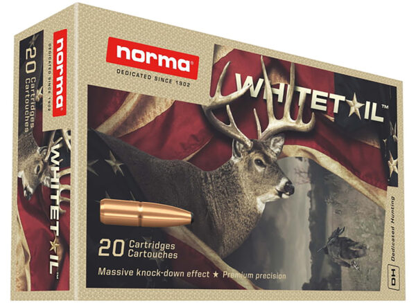 Norma Whitetail .270 Win 130 gr PSP – 20 Rounds